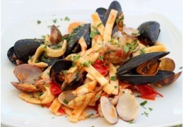 Scialatielli  pasta with sea food